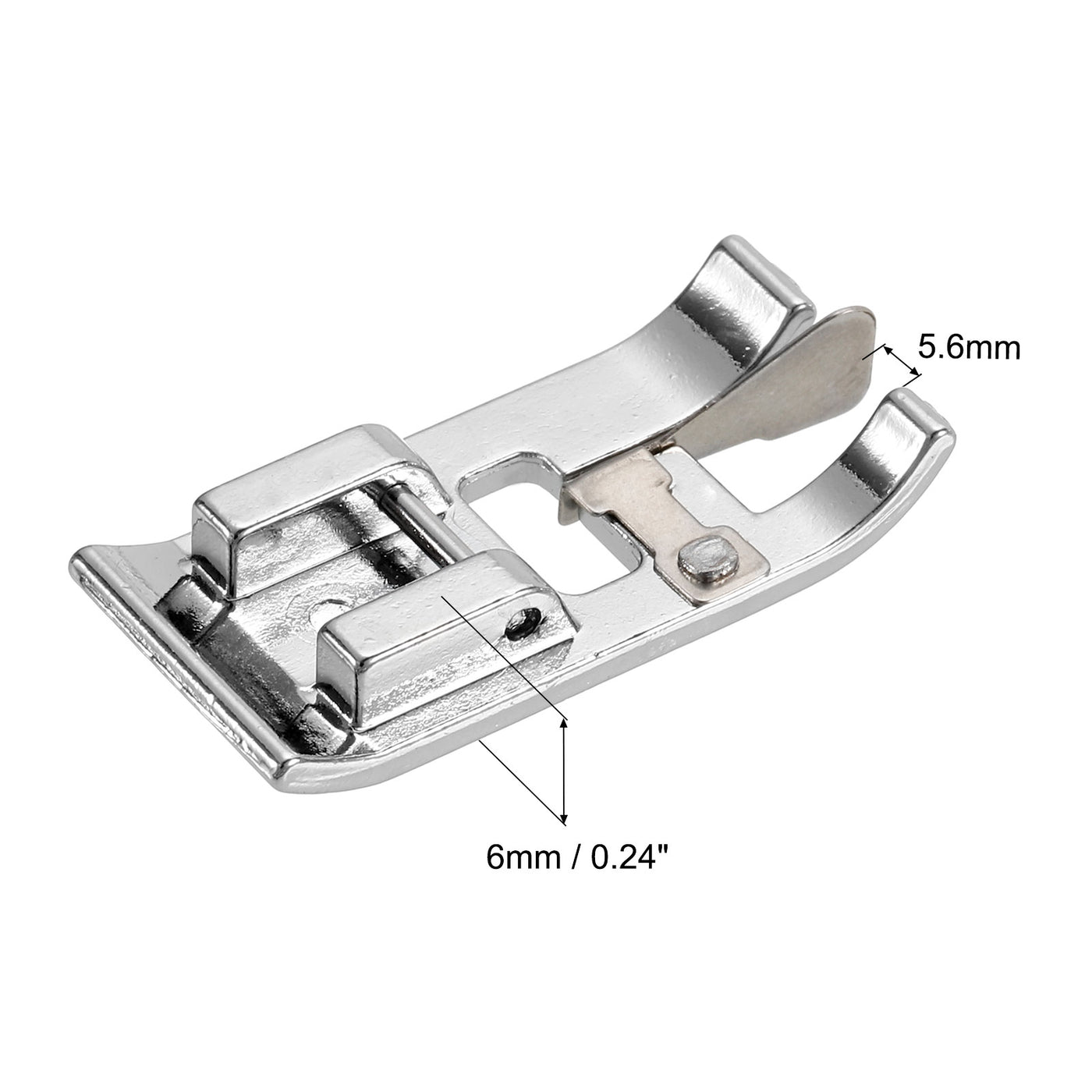 uxcell Uxcell Overcast Foot Sewing Machine Foot Galvanized Iron Sewing Presser Foot