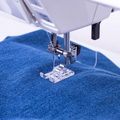 Harfington Uxcell Straight Stitch Foot Sewing Machine Foot Plastic Presser Foot