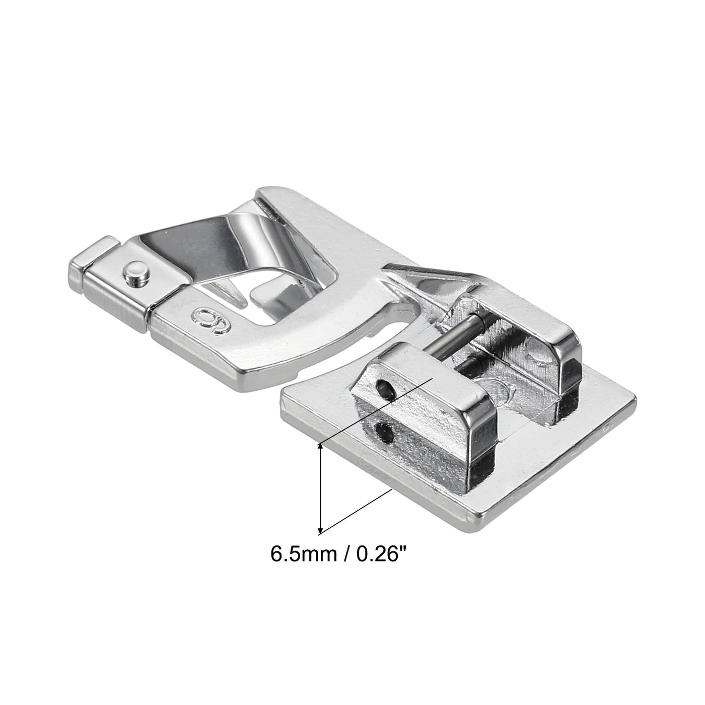 uxcell Uxcell Rolled Hem Presser Foot Sewing Machine Foot