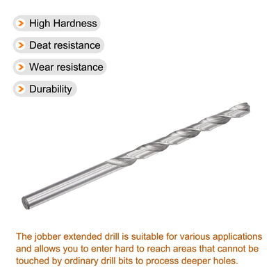Harfington Uxcell 15.5mm Twist Drill Bits, High-Speed Steel Extra Long Drill Bit 300mm Length
