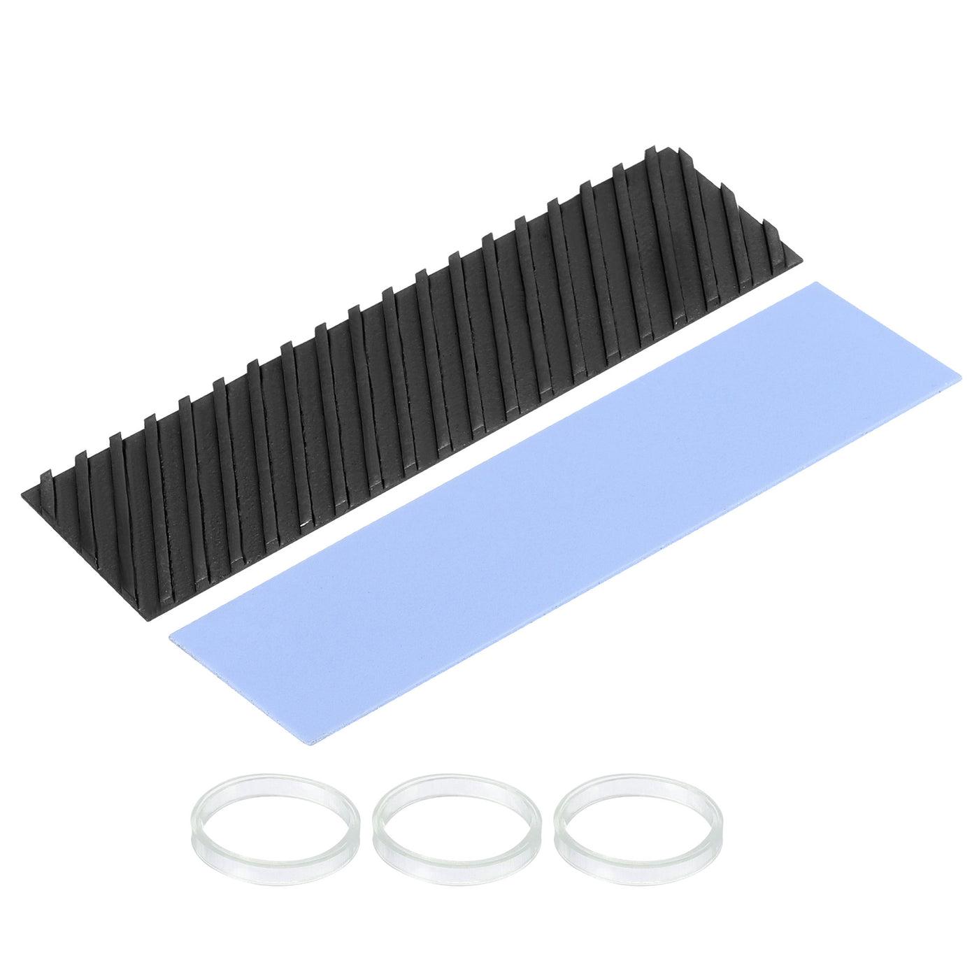 Harfington Heatsink W Thermal Pad Rubber Ring for M.2 SSD