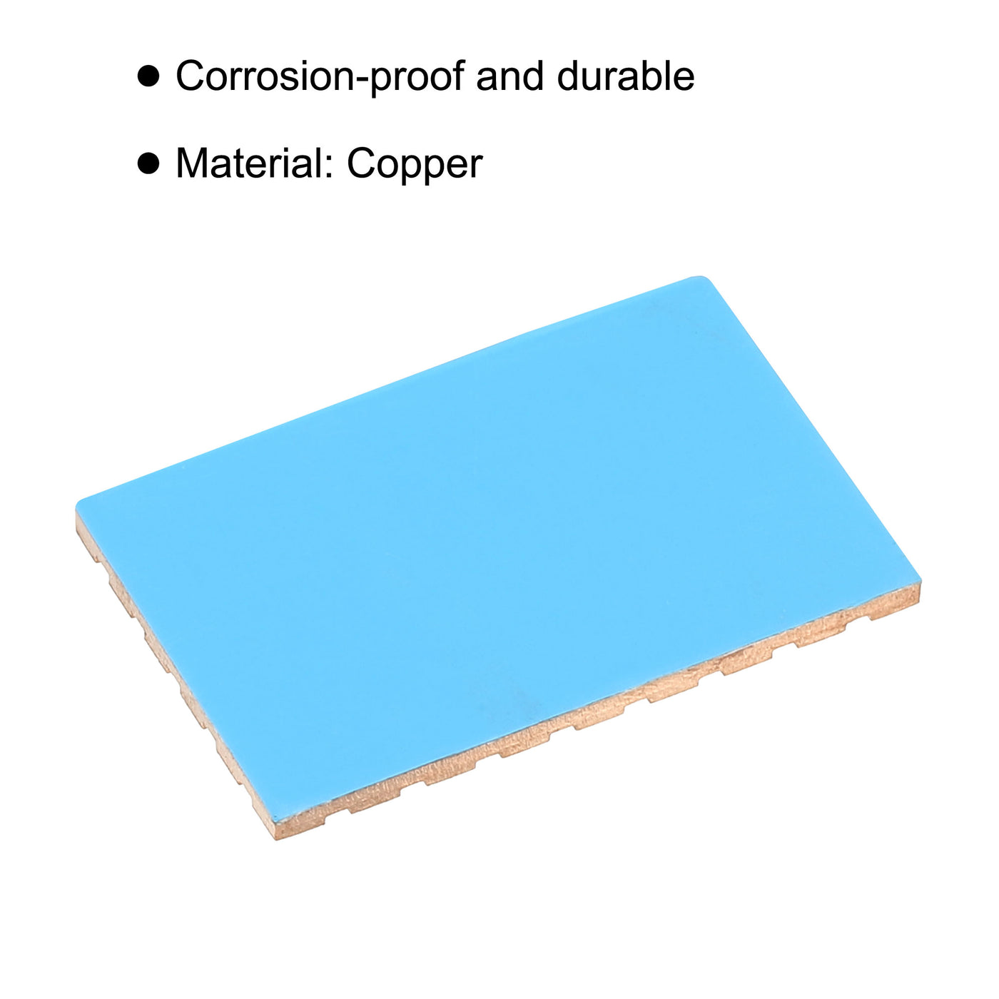 Harfington Copper Heatsink 40x26x2mm with Conductive Adhesive for Solid SSD Cooler
