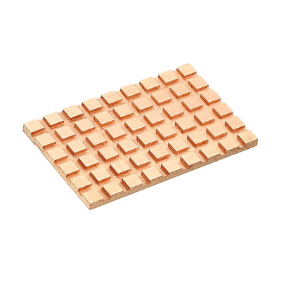 Harfington Copper Heatsink 40x26x2mm with Conductive Adhesive for Solid SSD Cooler