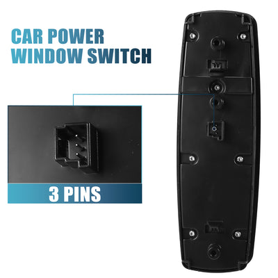 Harfington Power Window Switch Driver Side Power Window Master Control Switch A2518300290 Replacement for Mercedes-Benz GL550 2008-2012