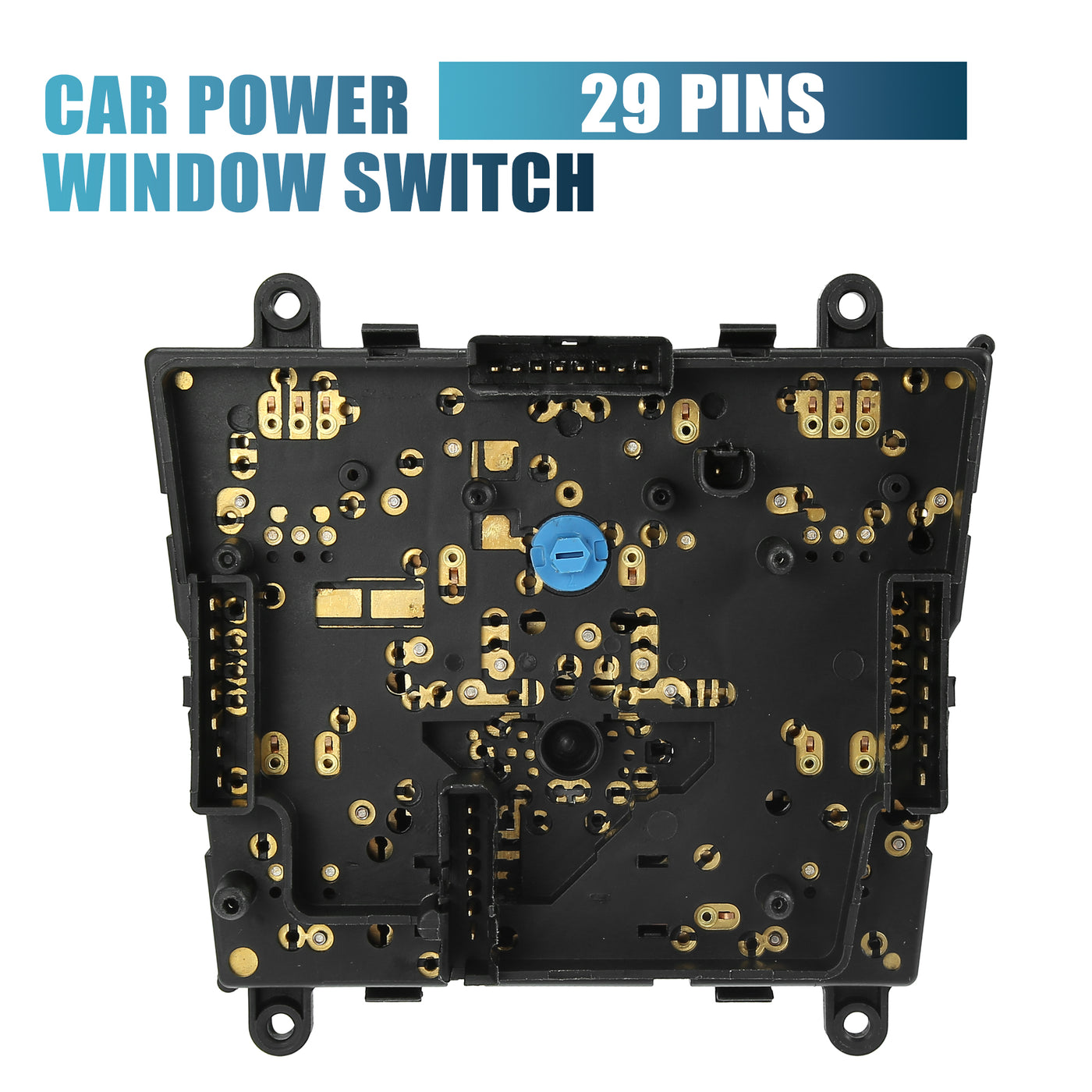 X AUTOHAUX Power Window Switch Driver Side Power Window Master Control Switch 1638206610 Replacement for Mercedes-Benz ML430 1999-2001