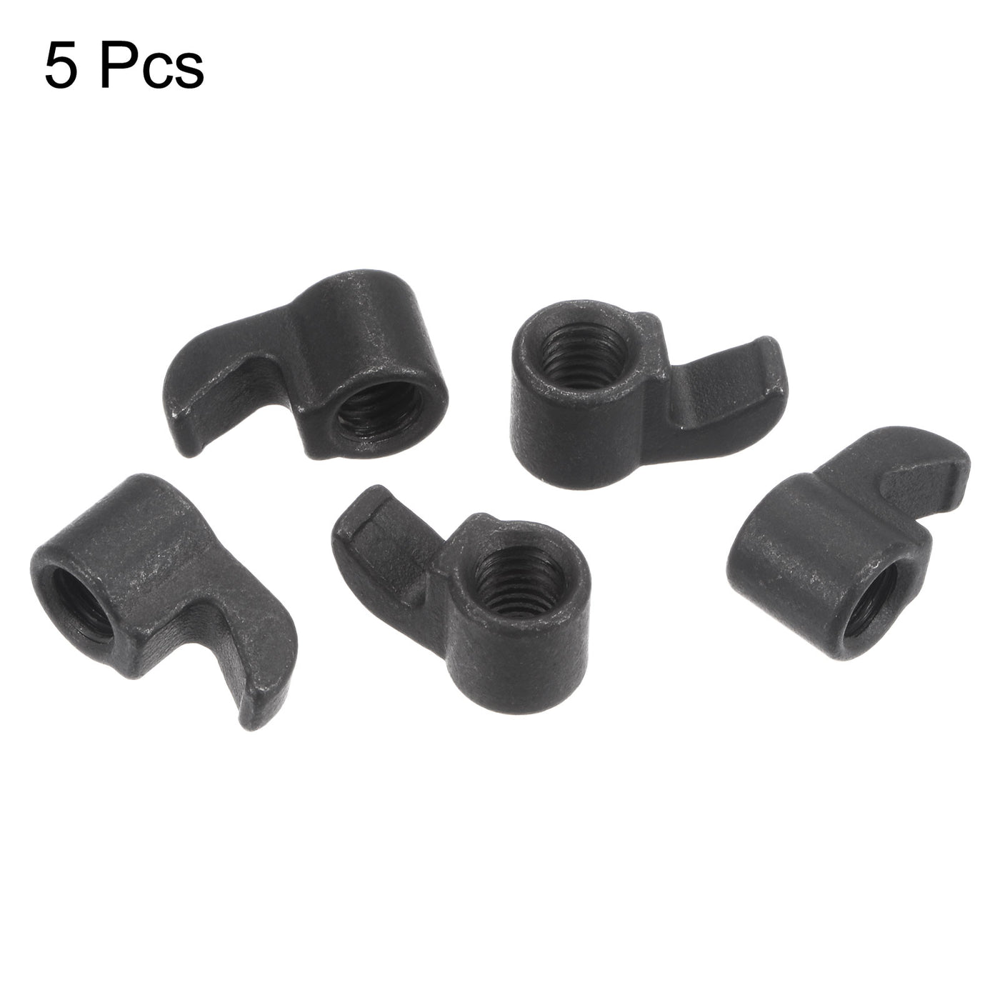 uxcell Uxcell M6-1.0 Inserts Plate Finger Clamp Fit for CNC Lathe Turning Tool, 5Pcs