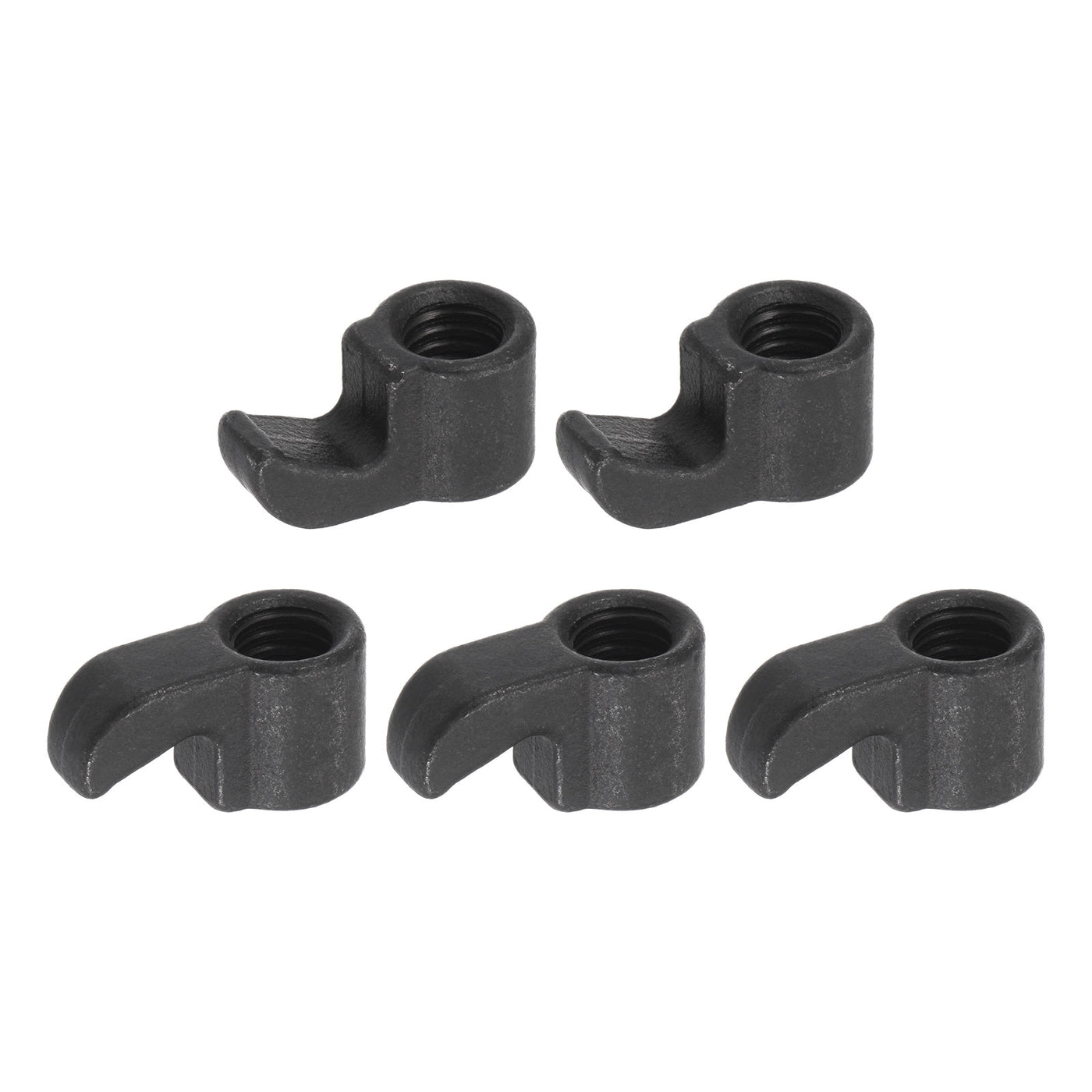 uxcell Uxcell M6-1.0 Inserts Plate Finger Clamp Fit for CNC Lathe Turning Tool, 5Pcs
