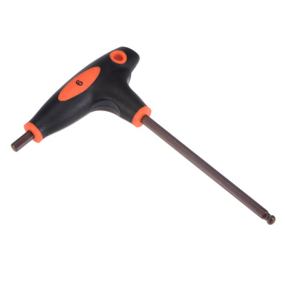 Harfington Ball End Hex Key T-Handle Wrench Spanner, Metric S2 Steel