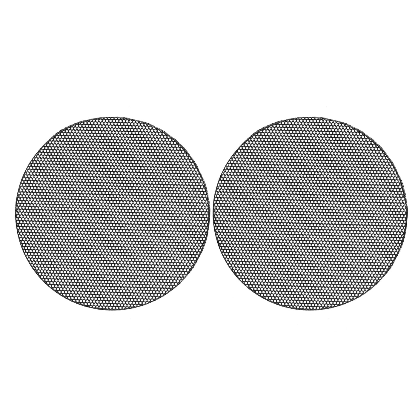 Harfington Speaker Grill Cover 3" Black Mesh Subwoofer Grill Horn Guard Protector for Home Audio DIY 2 Pack