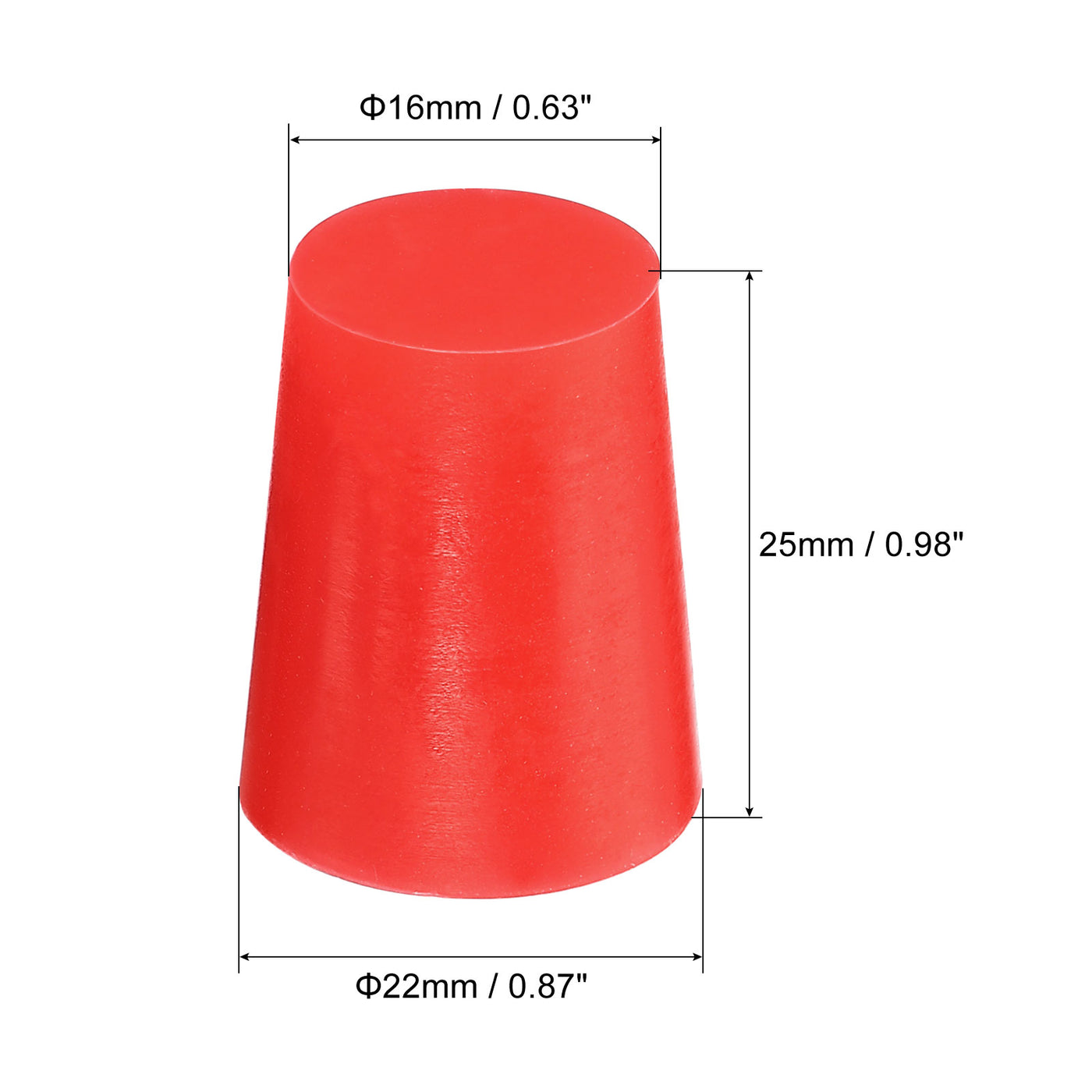 Silicone Rubber Tapered Plug | Harfington