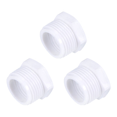 Harfington Hex Reducing Bushing, Female to Male Thread POM Pipe Fitting Reducer