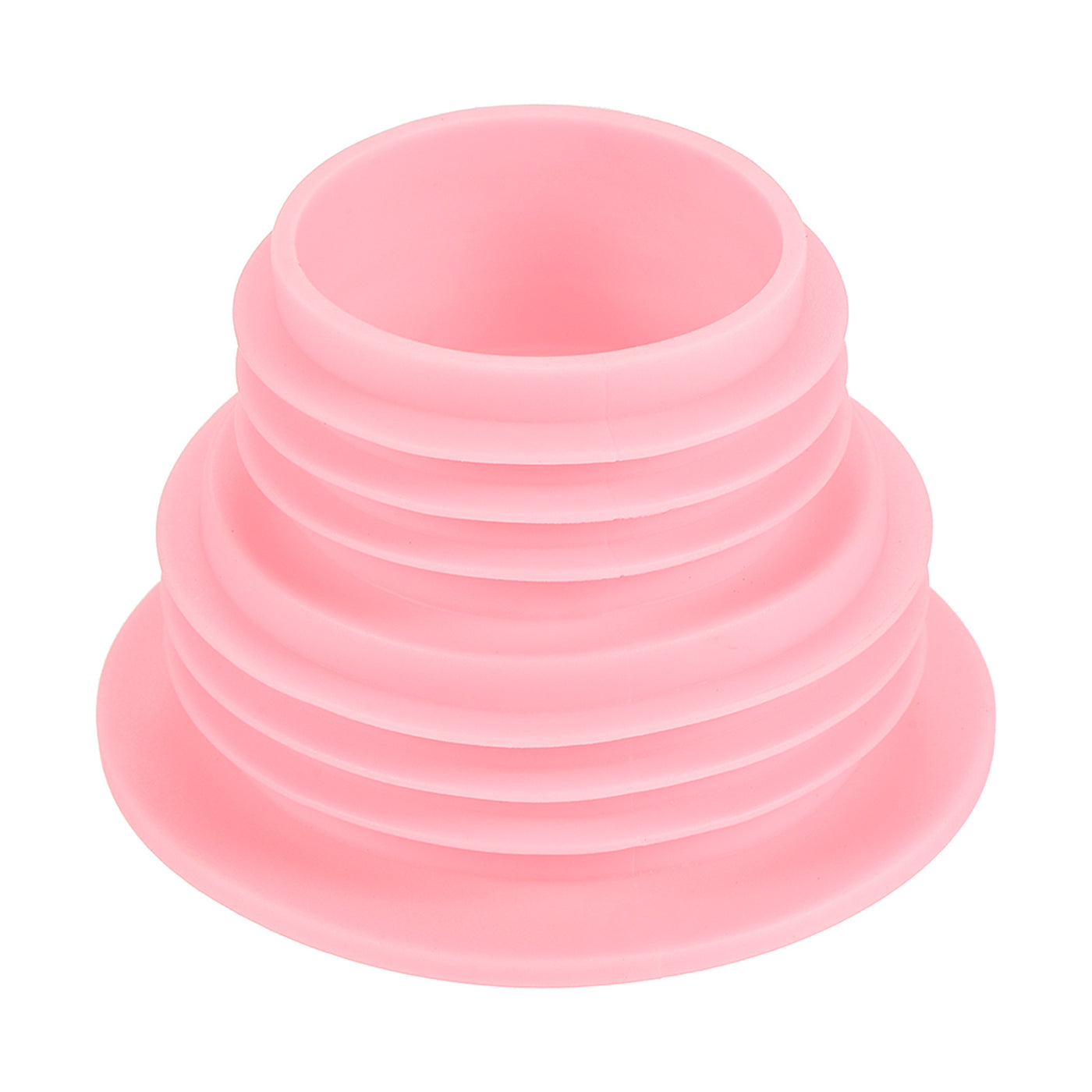 Harfington Drain Pipe Seal Hose Silicone Plug Sewer Sealing Ring Connector Pink