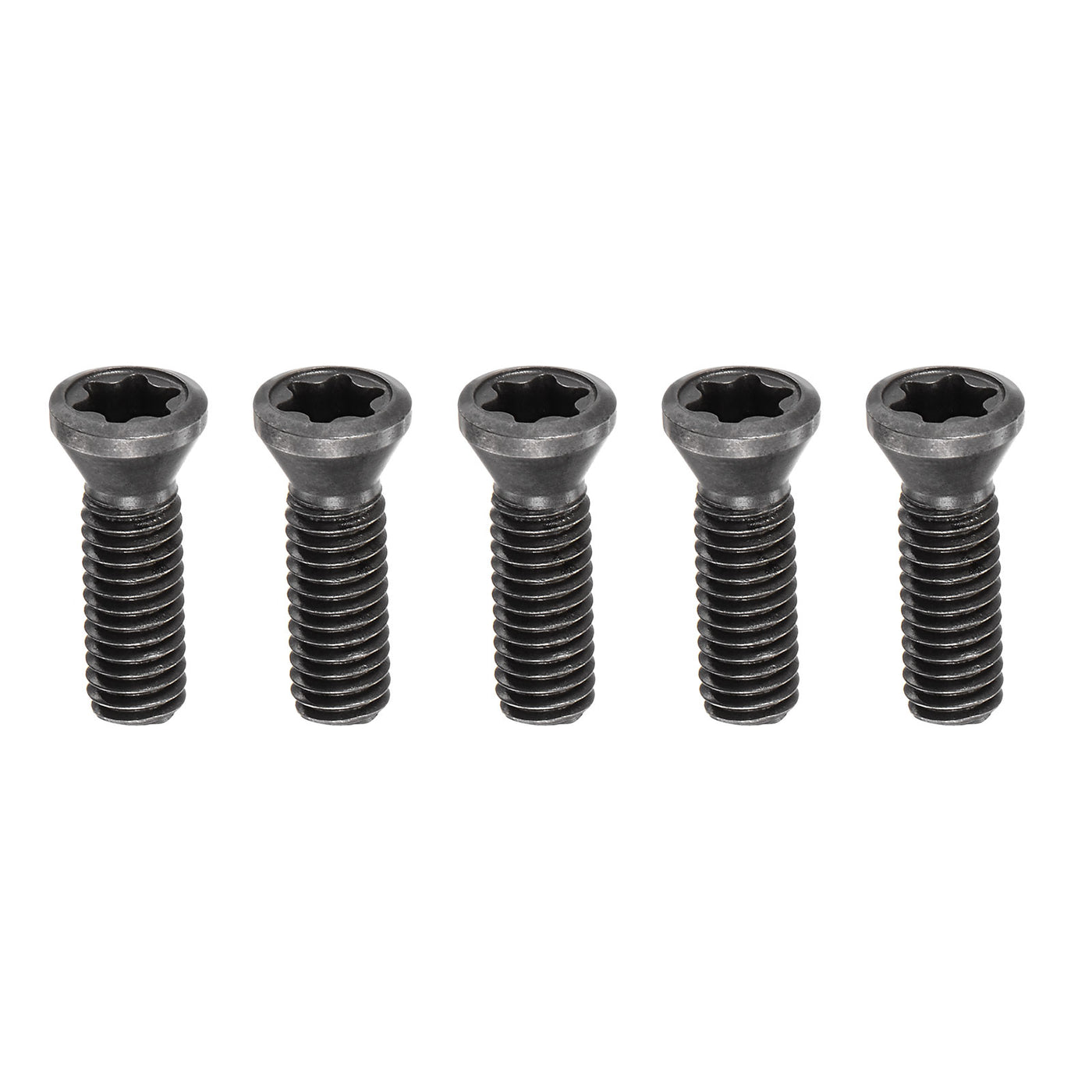 Uxcell Uxcell M3.5-0.6 Torx Set Screws for Carbide Insert Lathe Turning Tool Holder, 3Pcs