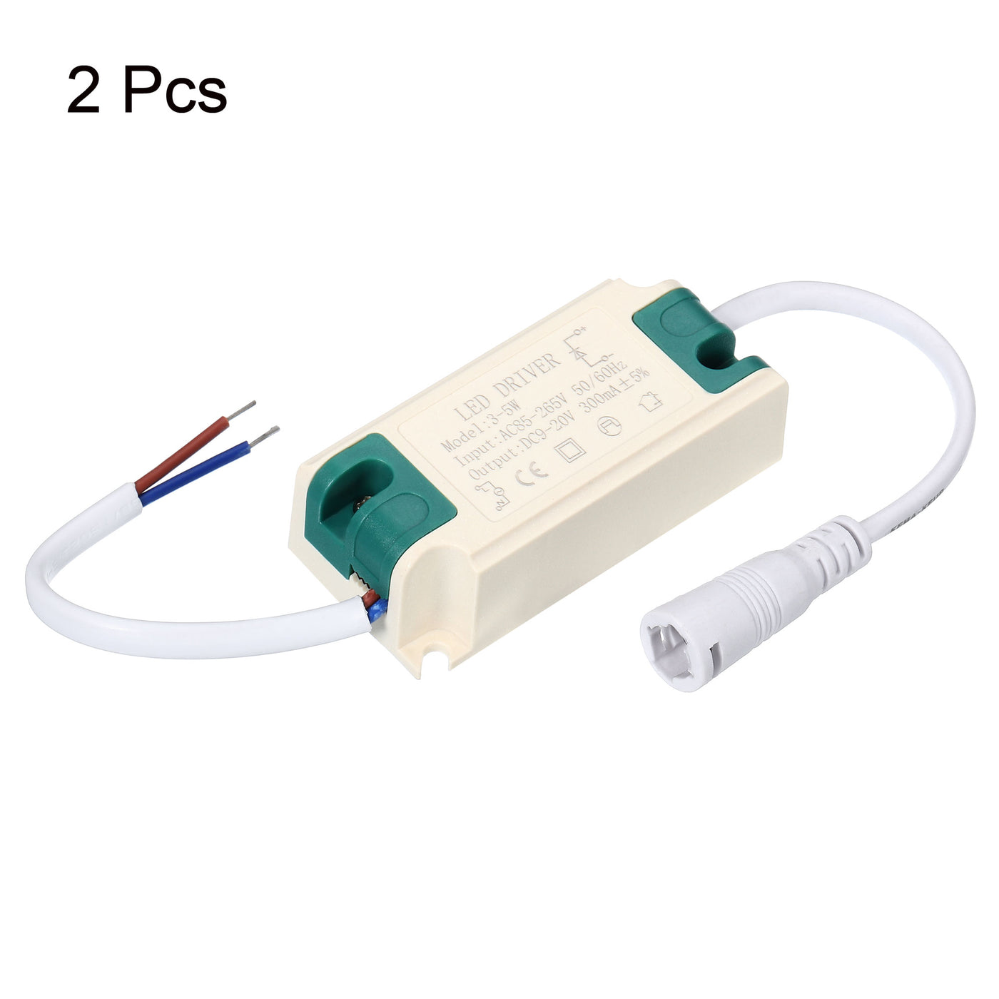 Harfington LED Driver, AC DC Output Female Connector Constant Current Rectifier Transformer External Power Supply