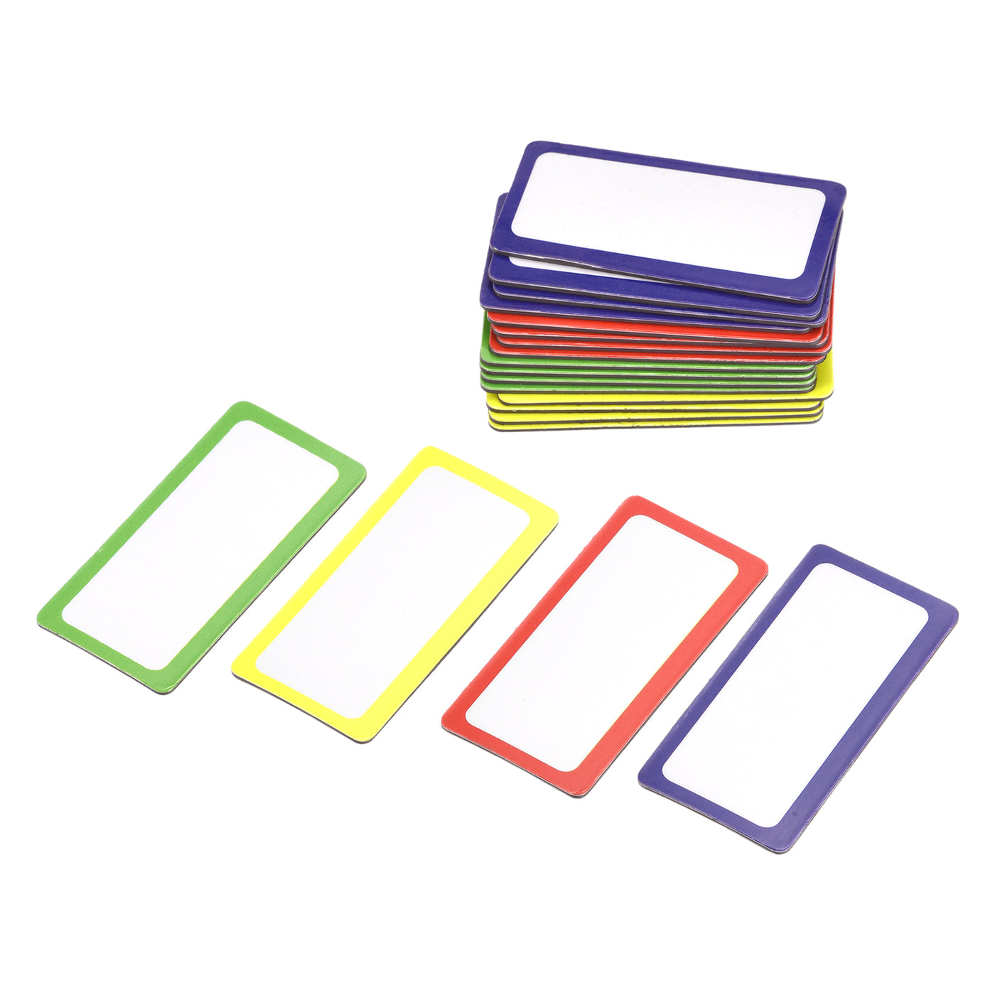 Harfington Magnetic Labels Dry Erase Writable Tag for Crafts
