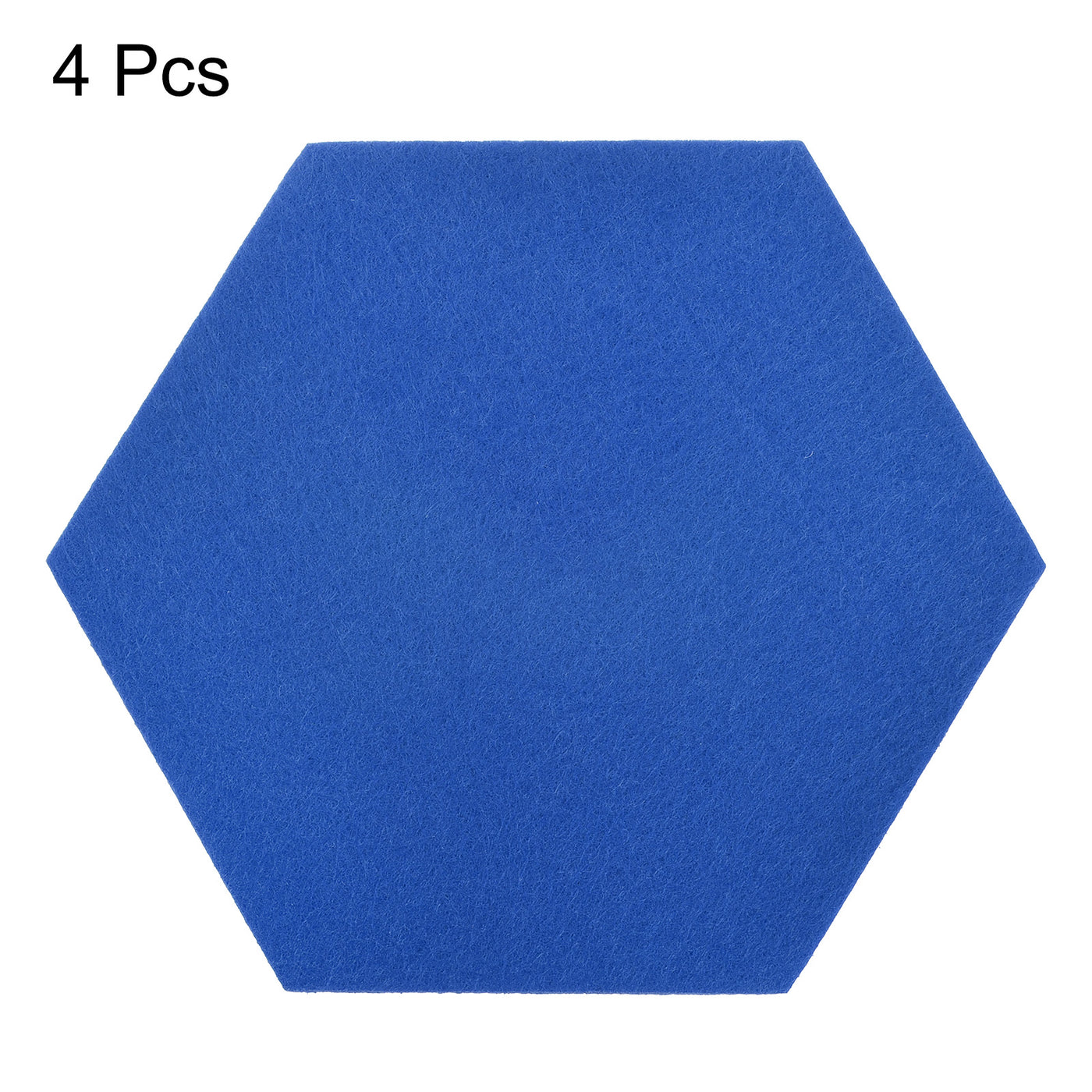 uxcell Uxcell Felt Coasters 4pcs Absorbent Pad Coaster for Drink Cup Pot Bowl Vase Blue