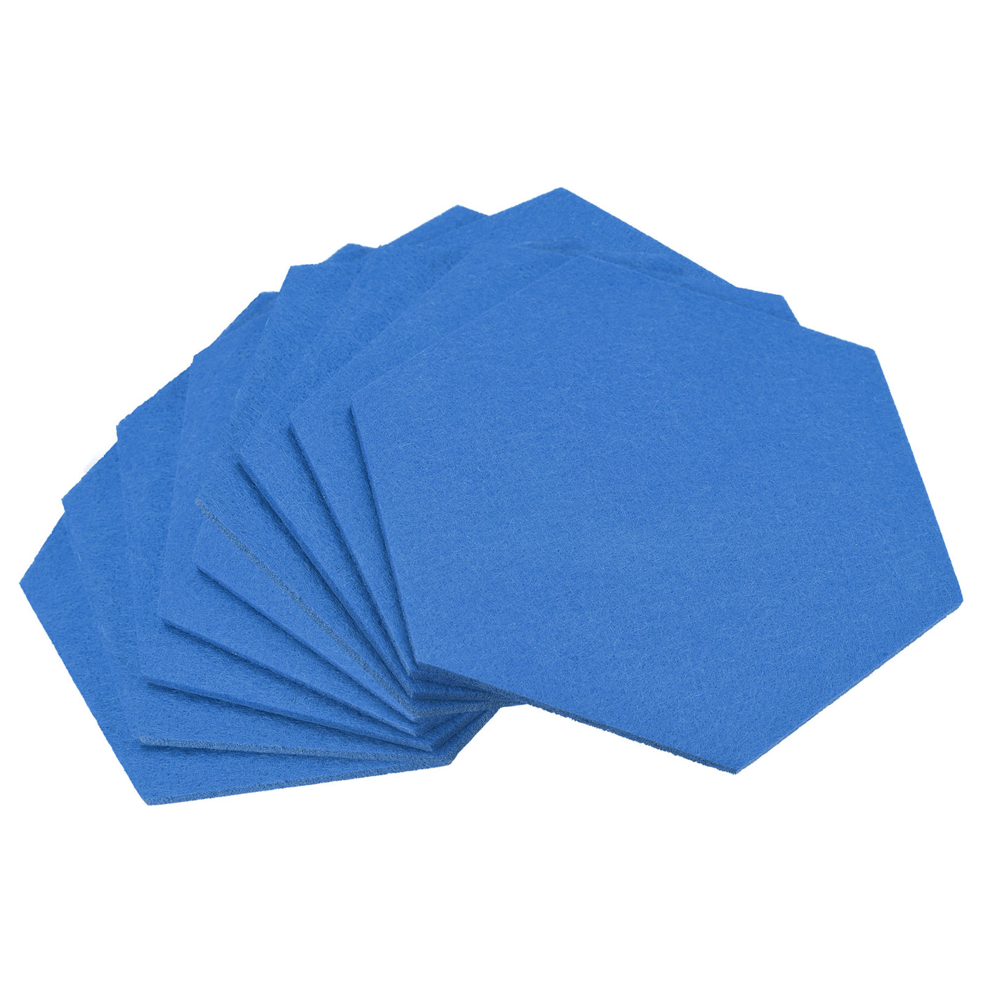 uxcell Uxcell Felt Coasters 9pcs Absorbent Pad Coaster for Drink Cup Pot Bowl Vase Sky Blue