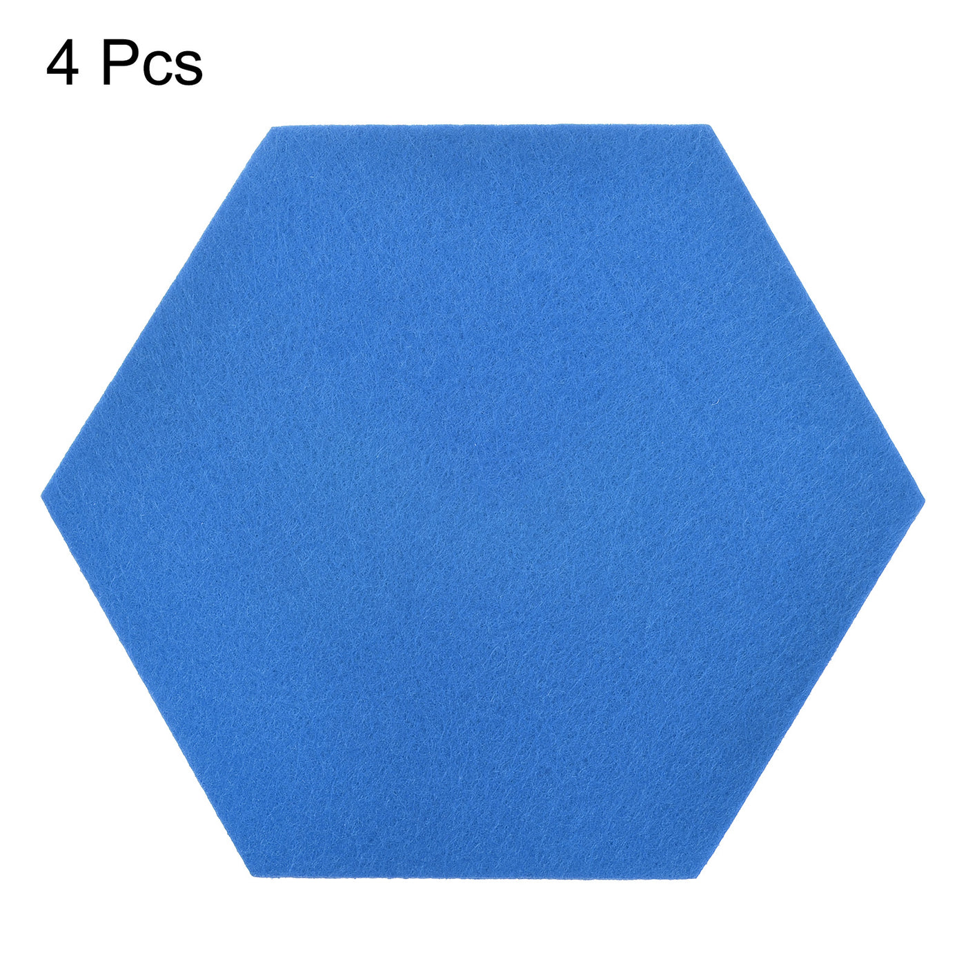 uxcell Uxcell Felt Coasters 4pcs Absorbent Pad Coaster for Drink Cup Pot Bowl Vase Sky Blue