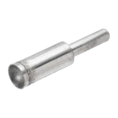 Harfington Uxcell 11mm 600 Grits Diamond Mounted Point Spherical Concave Head Bead Grinding Bit