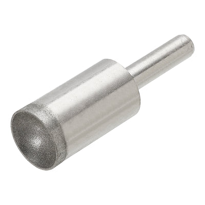 Harfington Uxcell 15mm 600 Grits Diamond Mounted Point Spherical Concave Head Bead Grinding Bit