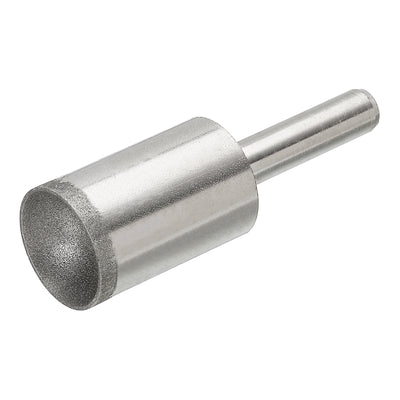 Harfington Uxcell 16mm 600 Grits Diamond Mounted Point Spherical Concave Head Bead Grinding Bit