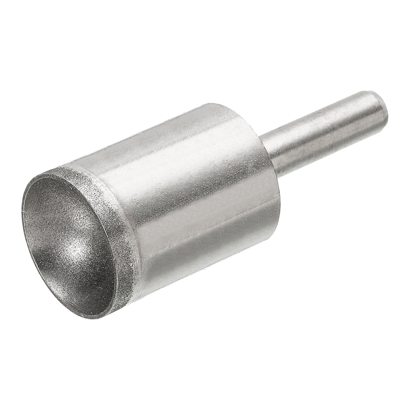 uxcell Uxcell 19mm 600 Grits Diamond Mounted Point Spherical Concave Head Bead Grinding Bit