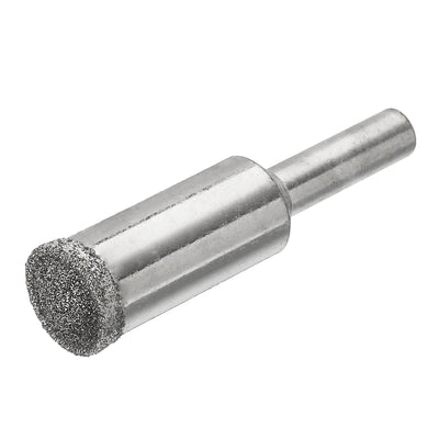 Harfington Uxcell 12mm 100 Grits Diamond Mounted Point Spherical Concave Head Bead Grinding Bit