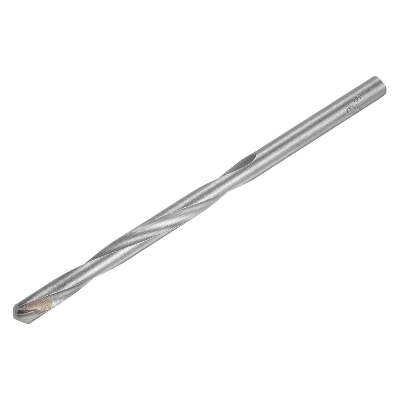 uxcell Uxcell 8mm Cutting Dia Round Shank Cemented Carbide Twist Drill Bit, 150mm Length