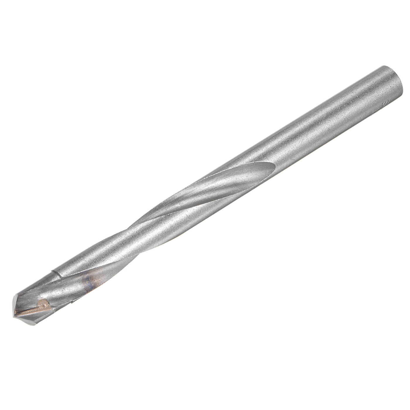 uxcell Uxcell 12mm Cutting Dia Round Shank Cemented Carbide Twist Drill Bit, 150mm Length