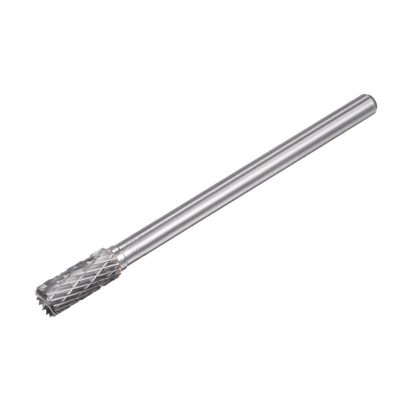 Uxcell Uxcell 8mm x 150mm 6mm Shank Double Cut Cylinder Carbide Tip Rotary Files