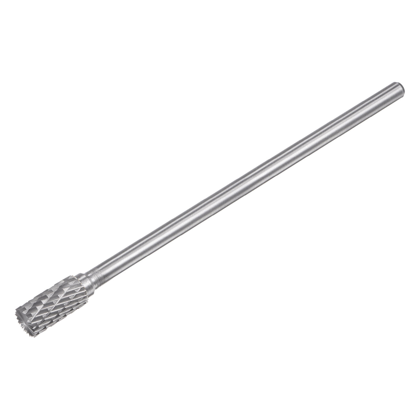 uxcell Uxcell 10mm x 150mm 6mm Shank Double Cut Cylinder Carbide Tip Rotary Files