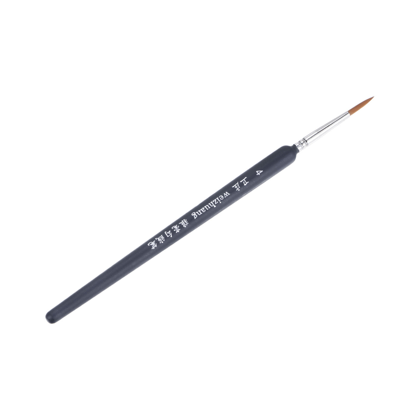 uxcell Uxcell Detailing Paint Brush 0.57" Bristle Length with Dark Blue Wood Handle 2Pcs