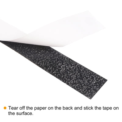 Harfington 0.8"x32.8ft Anti Slip Grip Tape Non-Slip Traction Tape Frosted for Stairs Black