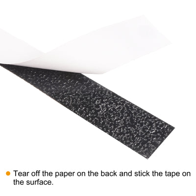 Harfington 1.2"x32.8ft Anti Slip Grip Tape Non-Slip Traction Tape Frosted for Stairs Black