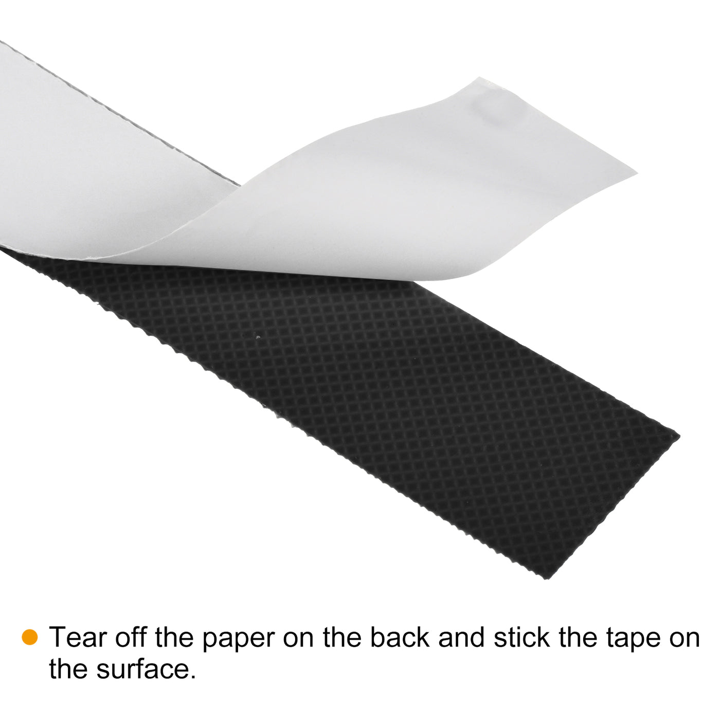 Harfington 1.6 x 32.8 Ft Anti Slip Grip Tape, Non-Slip Traction Tape for Stairs, Black