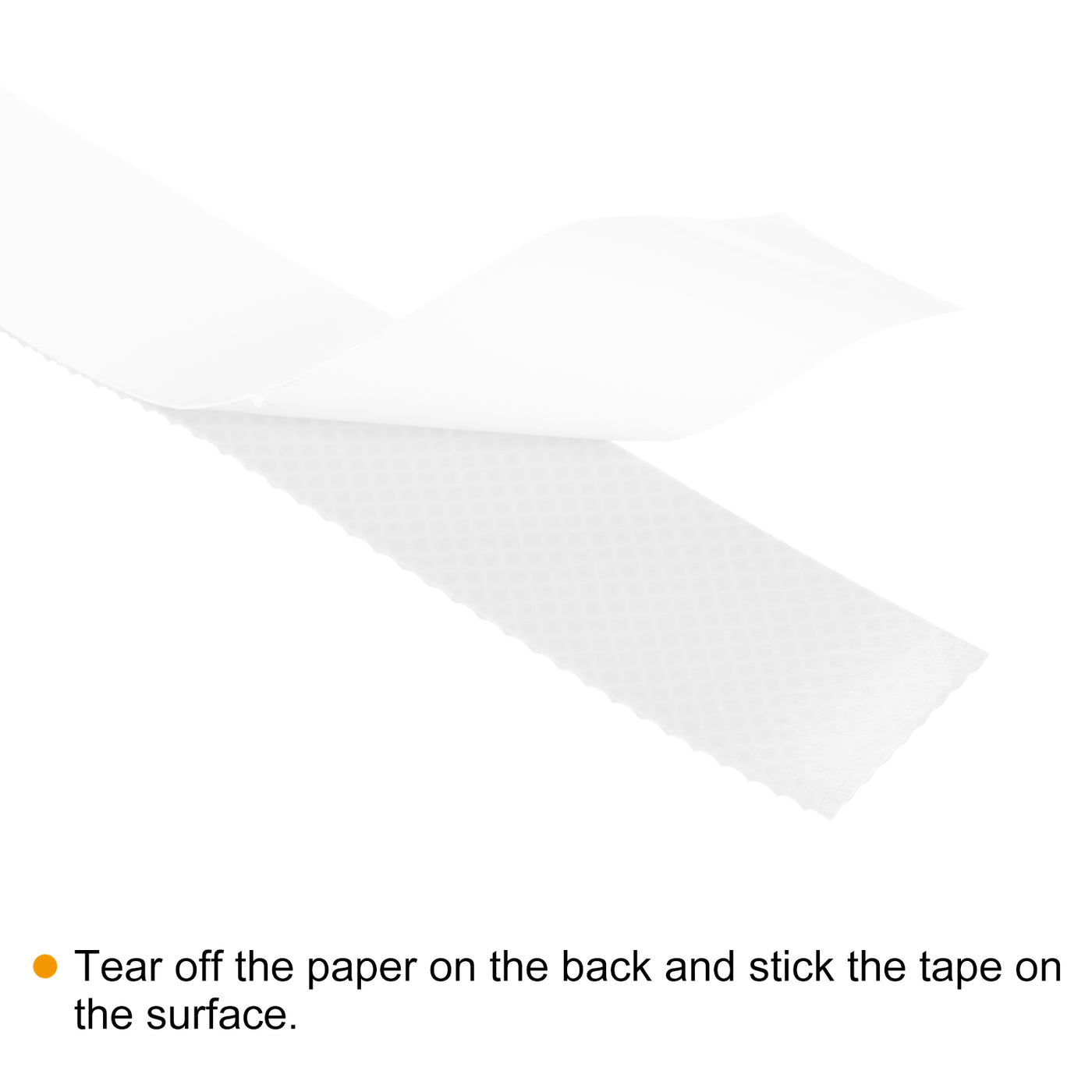 Harfington 1" x 32.8 Ft Anti Slip Grip Tape, Non-Slip Traction Tape for Stairs, White