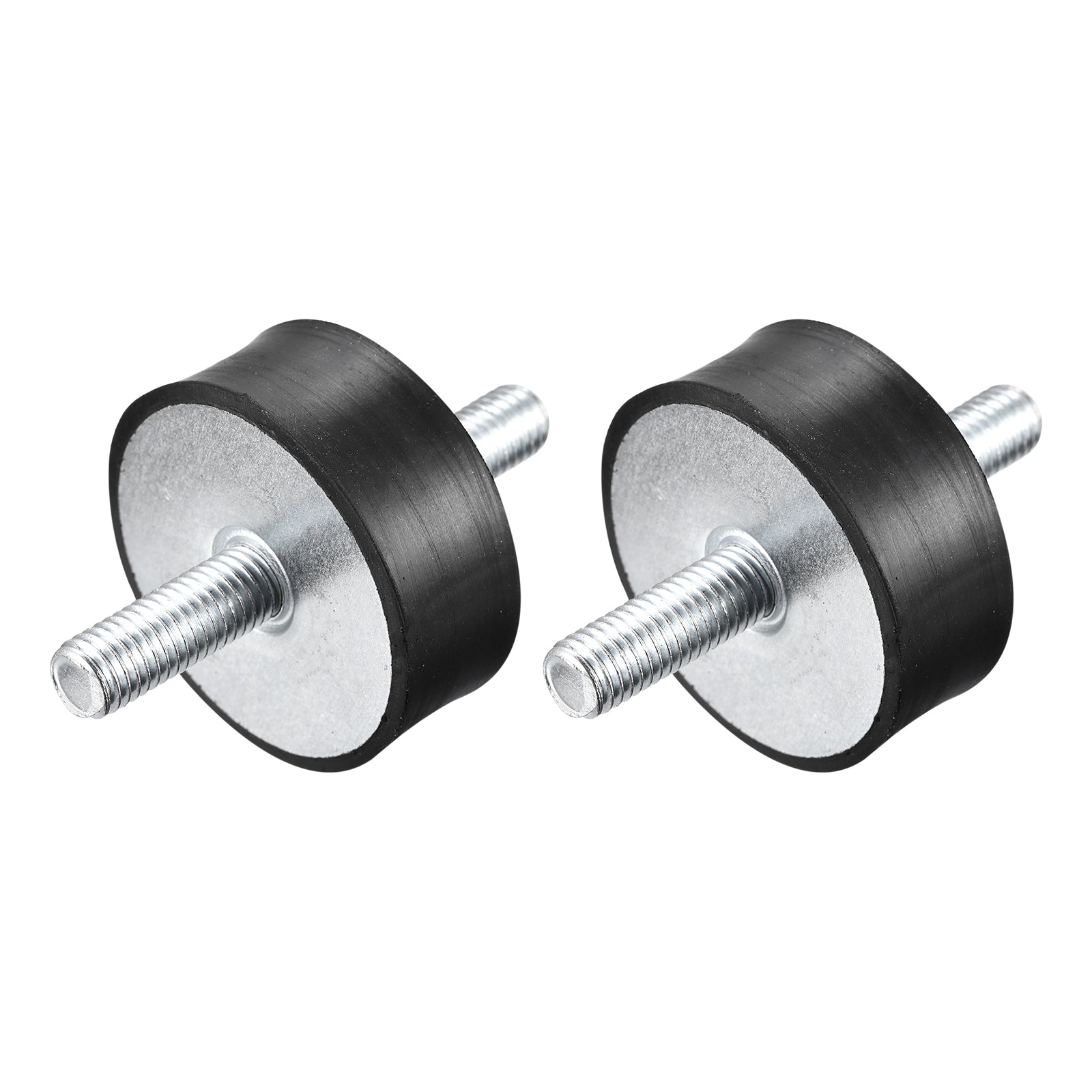 Uxcell Rubber Mounts 2pcs M10x28mm Male Vibration Isolator Shock ...