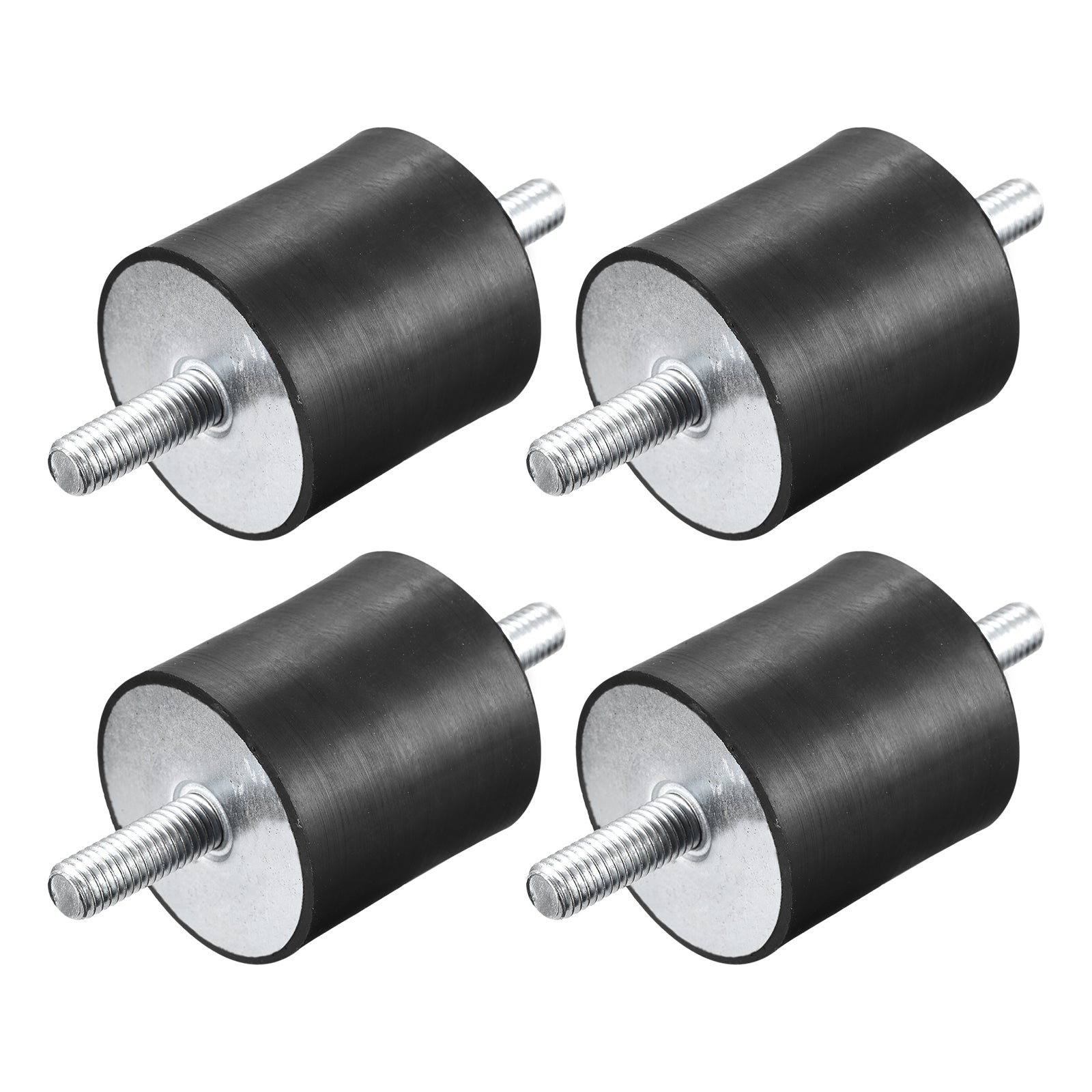 Uxcell Rubber Mounts 4pcs M10x28mm Male Vibration Isolator Shock ...