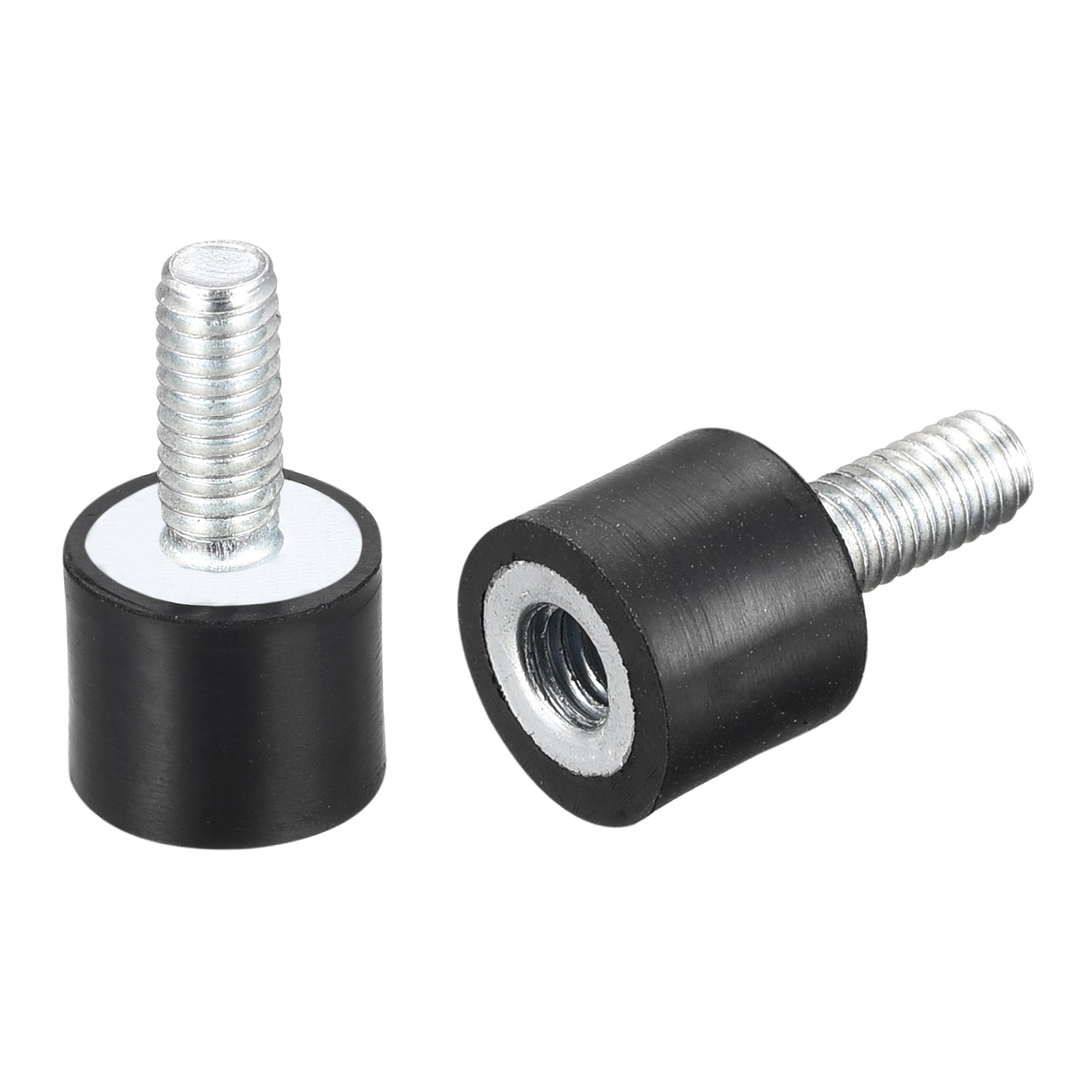 Uxcell Rubber Mounts 2pcs M4 Male/Female Vibration Isolator Shock ...