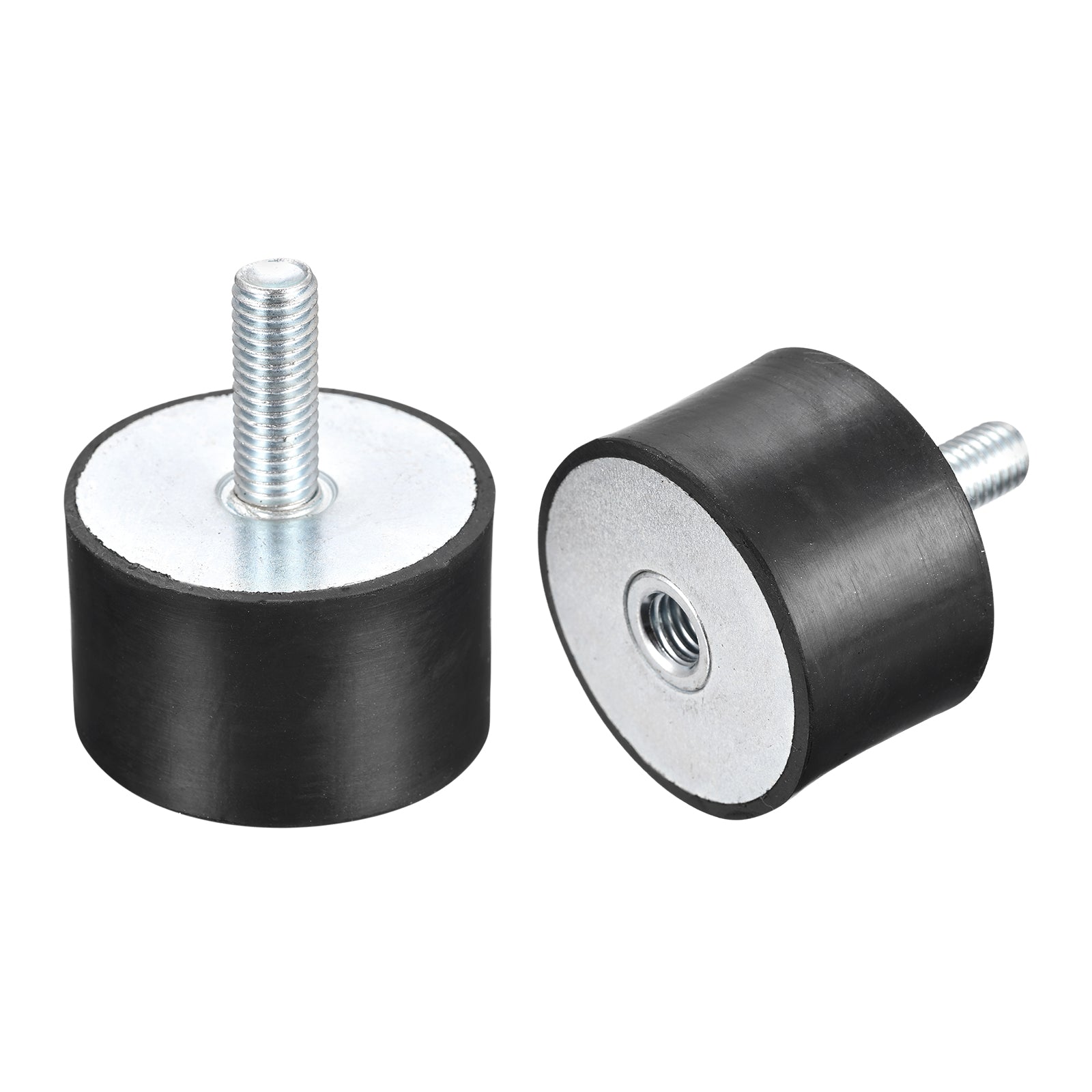 Uxcell Rubber Mounts 2pcs M10 Male/Female Vibration Isolator Shock ...
