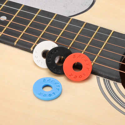 Harfington Strap Blocks Silicone Strap Block, for Guitar Strap Button
