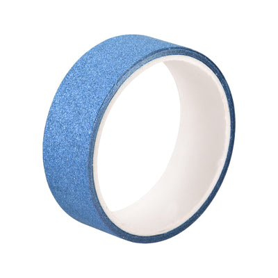 Harfington Glitter Tape, Decorative Craft Tape Sapphire Blue 1.5cm x 3 M
