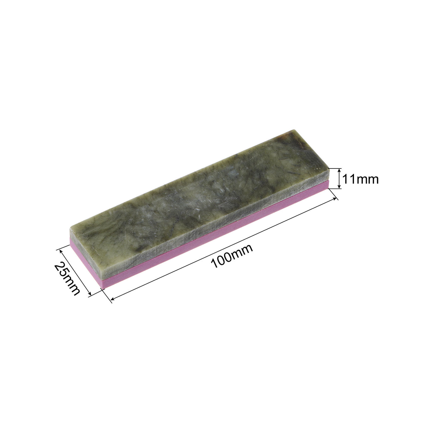 uxcell Uxcell Sharpening Stones 5000/40000 Grit 2 Side Combination Whetstone 100x25x11mm