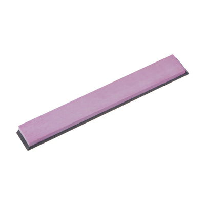 Harfington Uxcell Sharpening Stones 3000 Grit Ruby Whetstone 150mm x 20mm x 5mm with Base