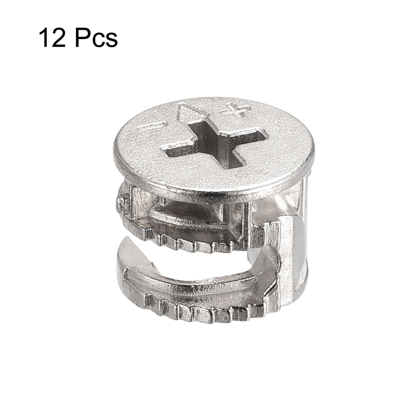 Uxcell Uxcell Cam Lock Nut for Furniture, 12pcs 14.6x11.3mm Joint Connector Locking Nuts