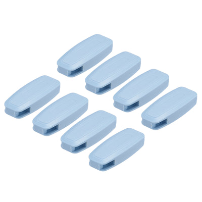 Harfington Uxcell Blinds Chain Handle, 8Pcs 80mm Roller Shade Cord Weights for Window Parts, Blue