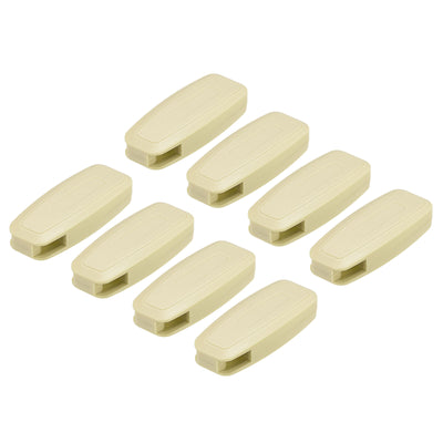 Harfington Uxcell Blinds Chain Handle, 8Pcs 80mm Roller Shade Cord Weights for Window Parts, Khaki
