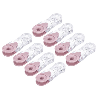 Harfington Uxcell Blinds Chain Handles, 8Pcs 90mm Roller Shade Cord Weights for Window Parts, Pink