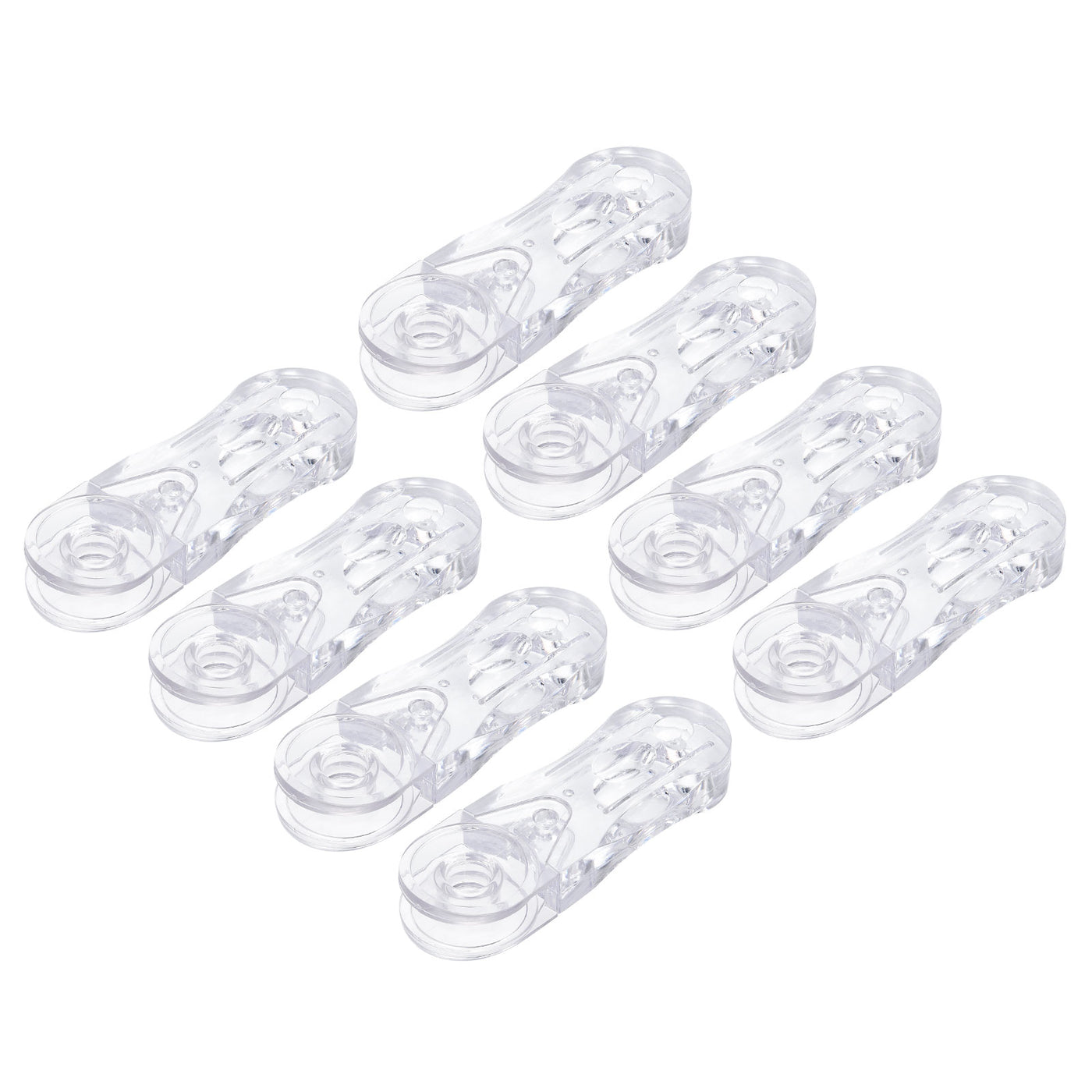 uxcell Uxcell Blinds Chain Handle, 8Pcs 90mm Roller Shade Cord Weights for Window Parts, Clear