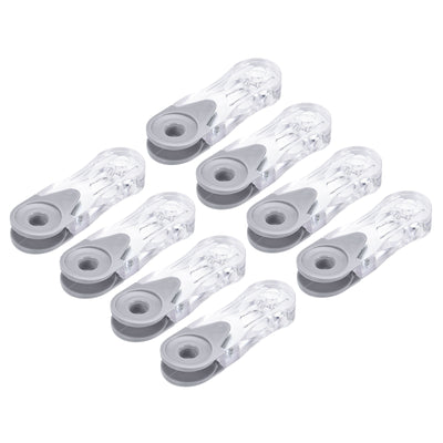 Harfington Uxcell Blinds Chain Handles, 8Pcs 90mm Roller Shade Cord Weights for Window Parts, Grey